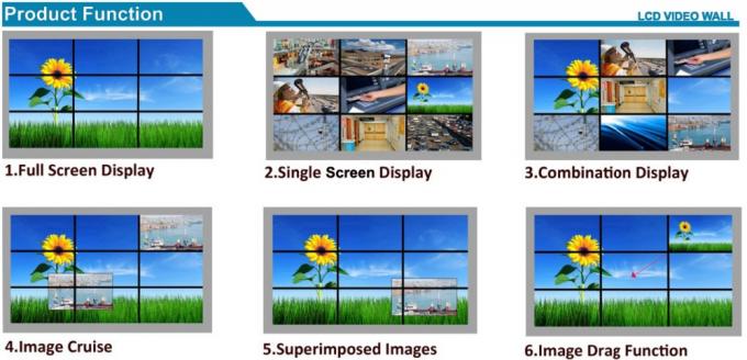 La nuova esposizione di stile di Chestnuter 2021 ha sostenuto la video unità di elaborazione d'impionbatura a 42 pollici 1080 HD della parete dell'affissione a cristalli liquidi