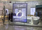 esposizione di LED di vetro trasparente di 3.91mm 2000cd per i negozi di specialità