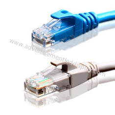 Collegamenti di plastica del cavo dei connettori EIA-568B Rj45 del cavo del connettore della rete dell'OEM