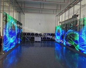 Esposizione di LED di vetro trasparente di RGB 36864 Dot For Retail Stores