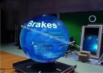 Esposizione di LED dello speciale di P4mm, palla magica dello schermo da 360 gradi LED