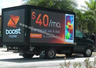Esposizione di LED mobile del camion di P5 Rgb 40000Dots/pixel di Sqm per la pubblicità