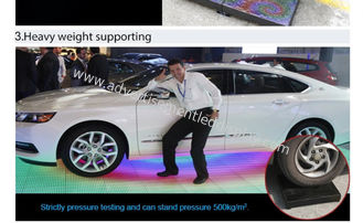 Il Car Show Dance Floor LED visualizza il passo interattivo 6.25mm