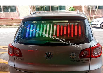 schermo di 1000x375mm LED per la finestra posteriore dell'automobile, esposizione di messaggio dell'automobile P3.91