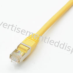 Rivestimento del PVC/LSZH del cavo del gatto 5 del cavo 10m del connettore della rete del PC