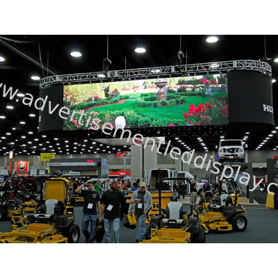 OEM ODM Indoor Advertising LED Display Cabinet in ferro/alluminio stampato