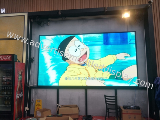 P4.81 Display LED pubblicitario Oem 1920hz Indoor Screen Wall A contenuti didattici