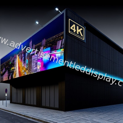 Display pubblicitario a LED ad alta risoluzione con materiale di armadio in ferro per immagini nitide