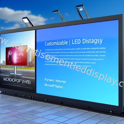 Display pubblicitario a LED personalizzabile con sistema di controllo Linsn / Nova-star / Colorlight