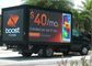 Esposizione di LED mobile del camion di P5 Rgb 40000Dots/pixel di Sqm per la pubblicità