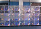 esposizione di LED di vetro trasparente 4500cd, video ricerca di vetro della parete 1/14