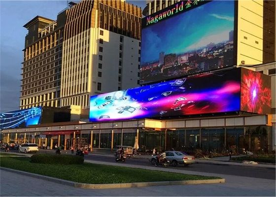esposizione di LED della pubblicità 5500cd P6.67mm per architettura della via