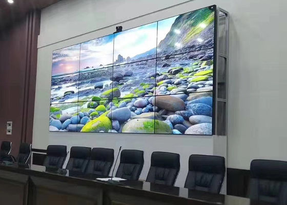 Display video a parete grande da 46 pollici, 3x3 LED video a parete dritto verso il basso