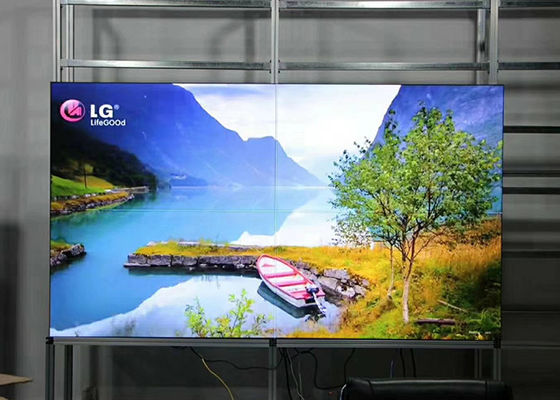 500 cd/M2 Parete video LED senza soluzione di continuità 16,7M Colore 6ms Tempo di risposta