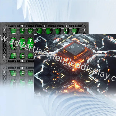 Displayboard pubblicitario ad alte prestazioni Armadio in ferro 6000cd Luminosità