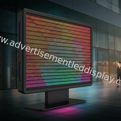 Disegni personalizzati schermo pubblicitario a LED pubblicità esterna accattivante con colori vivaci