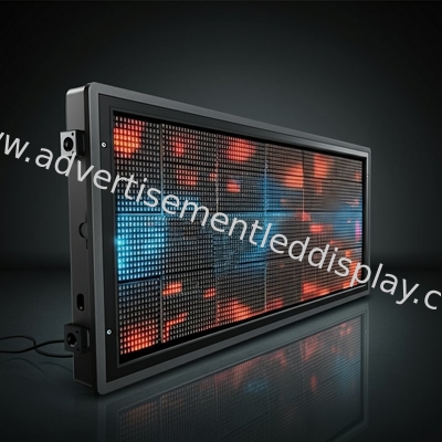 Disegno pubblicitario a LED personalizzato resistente IP65 Ferro per una pubblicità efficace 10000H Tempo di vita